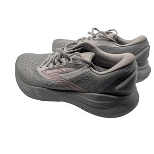 Brooks Running Shoe Womens 9.5 Grey Adrenaline GTS 24 Wide Stability Sneaker